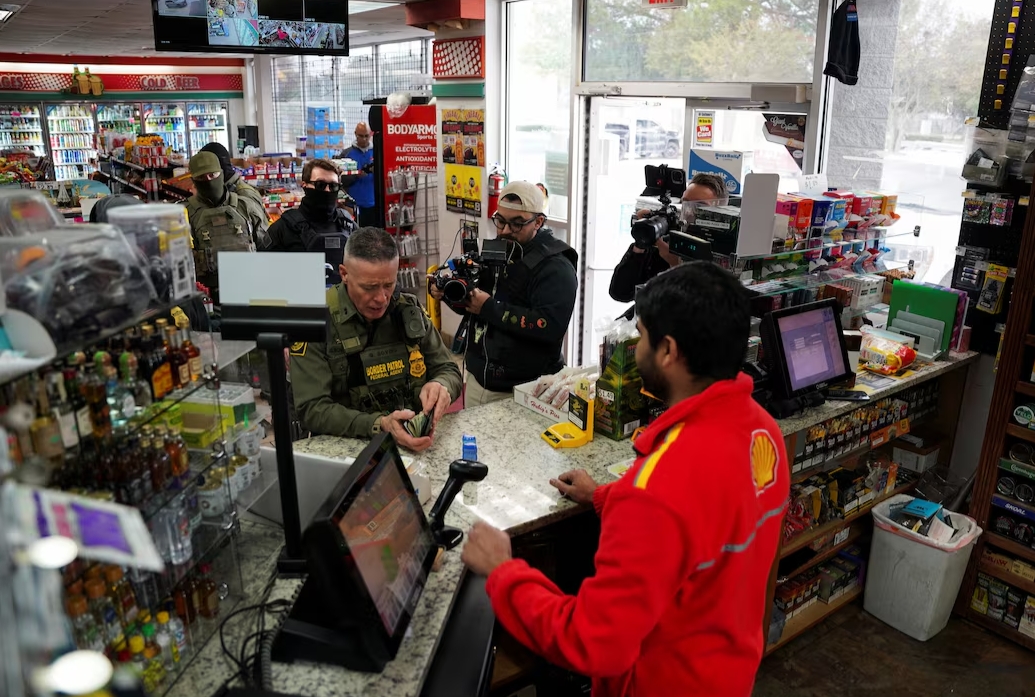 ٹرمپ نے نیو اورلینز میں امیگریشن کریک ڈاؤن شروع کردیا